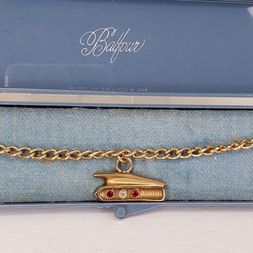 NEW Vintage 1960 Chevy Impala Taillight Charm Bracelet Classic MCM Promo Gift